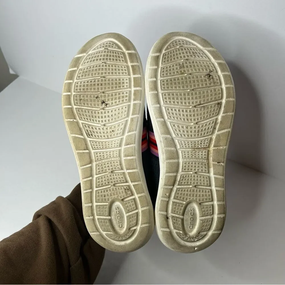 Crocs Navy Slip On Shoes 9